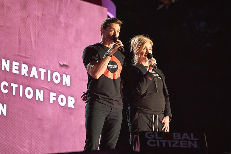 Hugh Jackman, Deborra-Lee Furness, Global Citizen Festival 2018