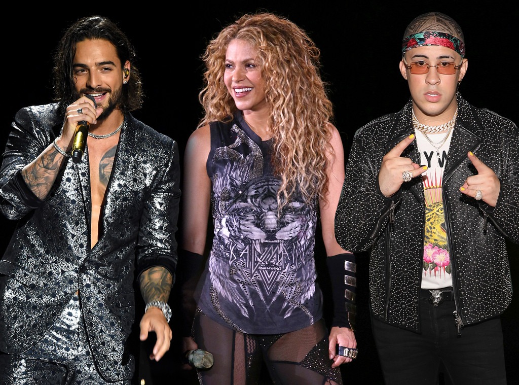 Maluma, Shakira, Bad Bunny