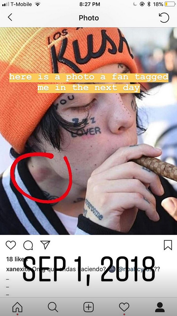 Noah Cyrus, Lil Xan, Instagram