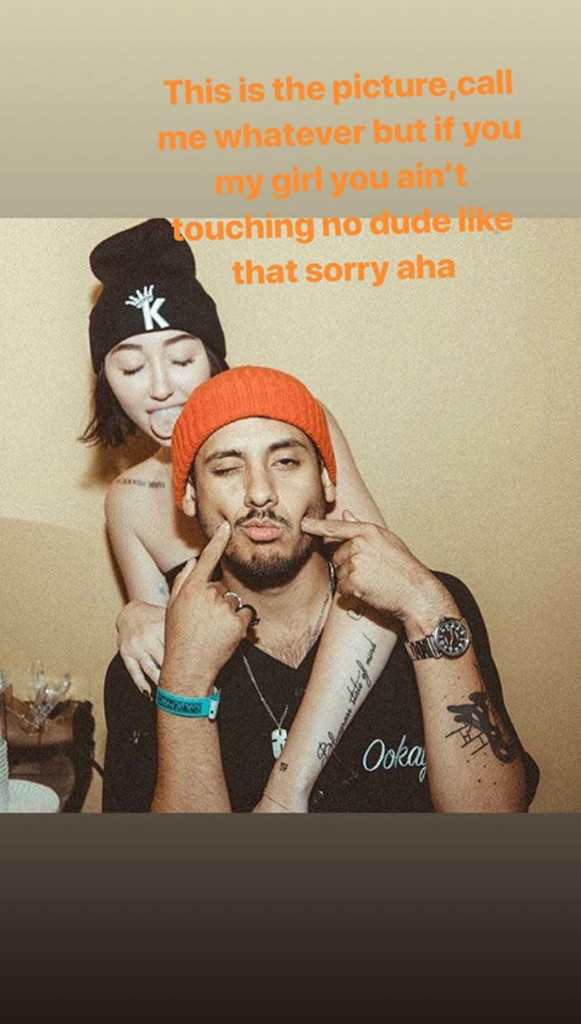 Noah Cyrus, Lil Xan, Instagram