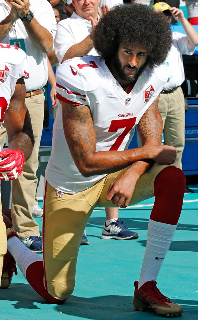 Colin Kaepernick, Kneel