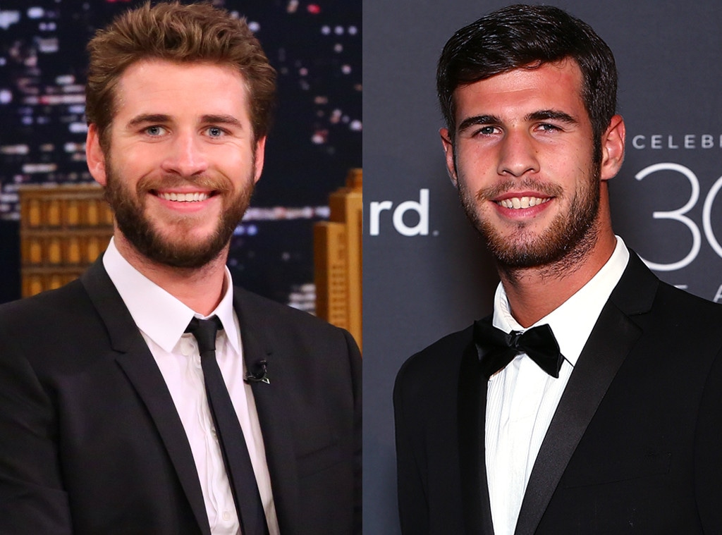 Liam Hemsworth, Karen Khachanov