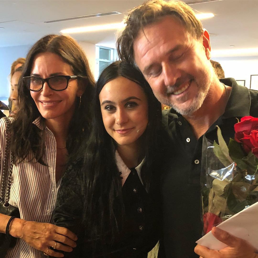 Courteney Cox, David Arquette, Coco Arquette