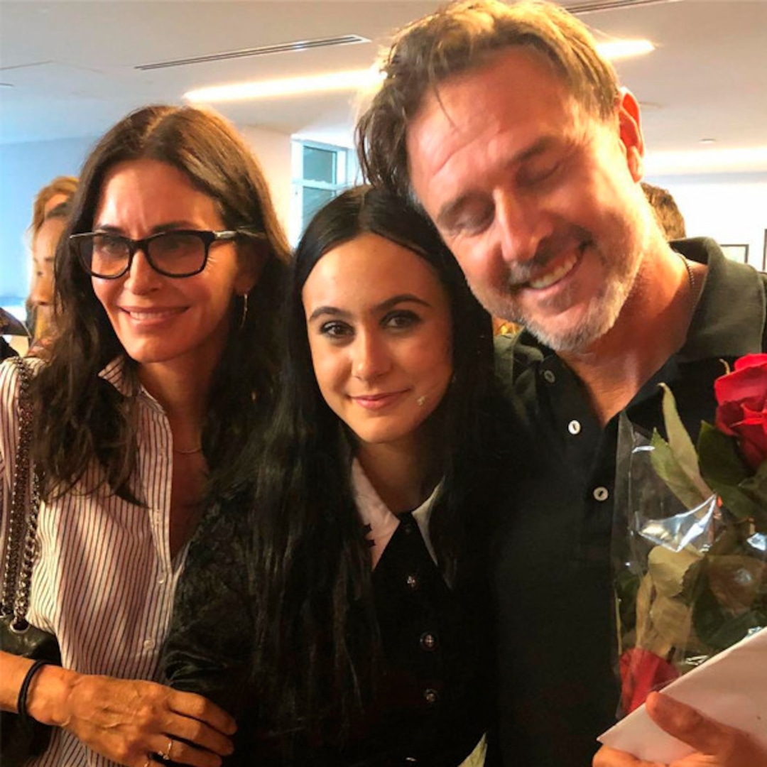 Courteney Cox and David Arquette Reunite With Daughter Coco - E! Online ...