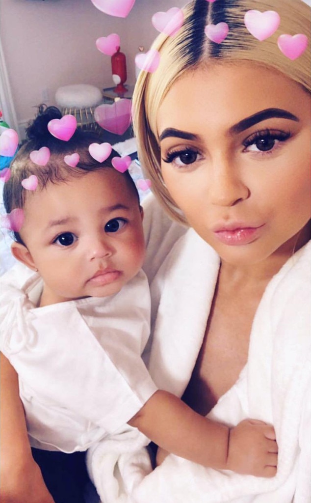 Kylie Jenner And Stormi Webster Are Ready For Their Close-Up