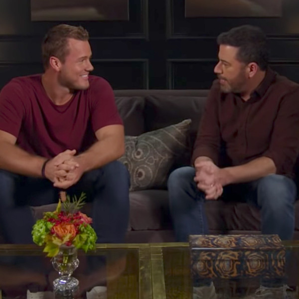 Jimmy Kimmel Gives Virgin Bachelor Colton Underwood a Sex Talk - E! Online