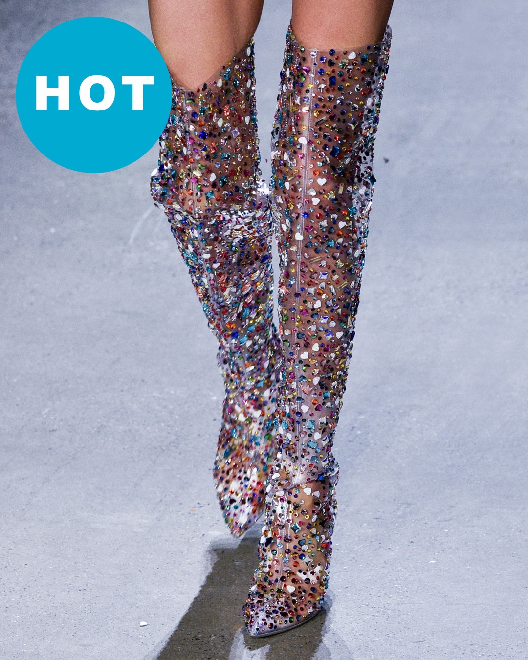 Trend: Thigh-High Boots from Paris Hilton Decides Whether the Most