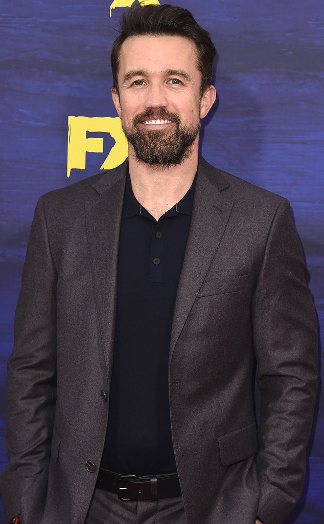 Rob McElhenney haircut