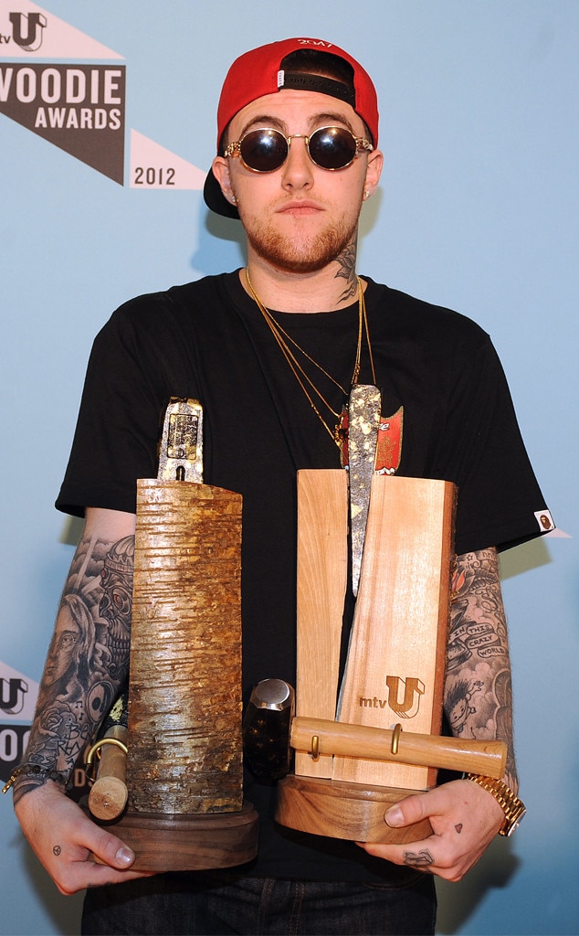 Arm Tattoo From Mac Miller Life In Pictures E News