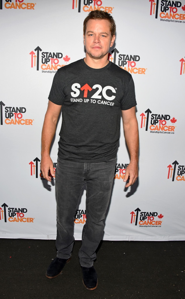 Matt Damon, Stand Up To Cancer 2018