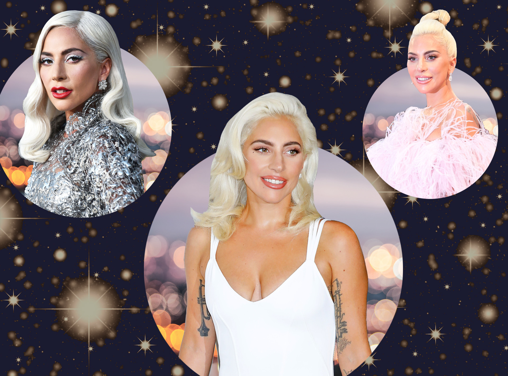 Lady Gaga, A Star is Born Press Tour Hair