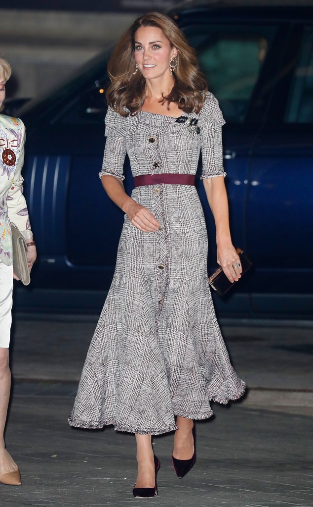 See Kate Middleton's Night Out at the Museum Look | E! News