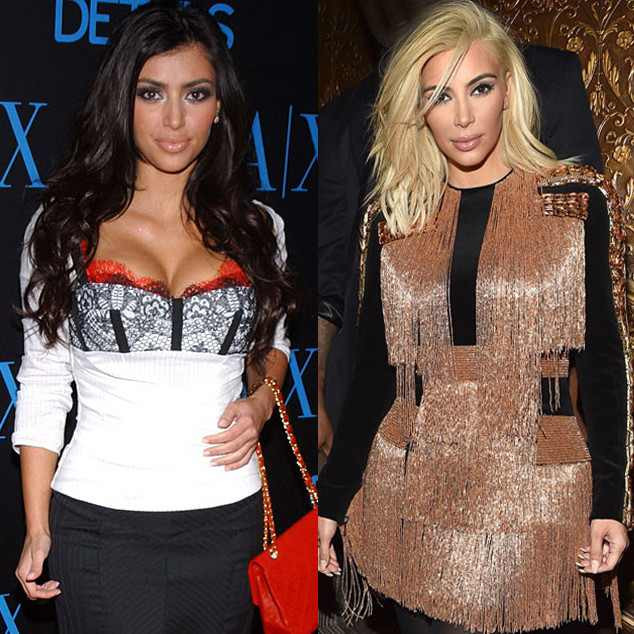 Kim Kardashian, Through the Years