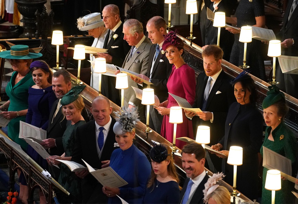 Princess Eugenie Royal Wedding, Prince William, Prince Harry, Kate Middleton, Queen Elizabeth, Meghan Markle, Sarah Ferguson