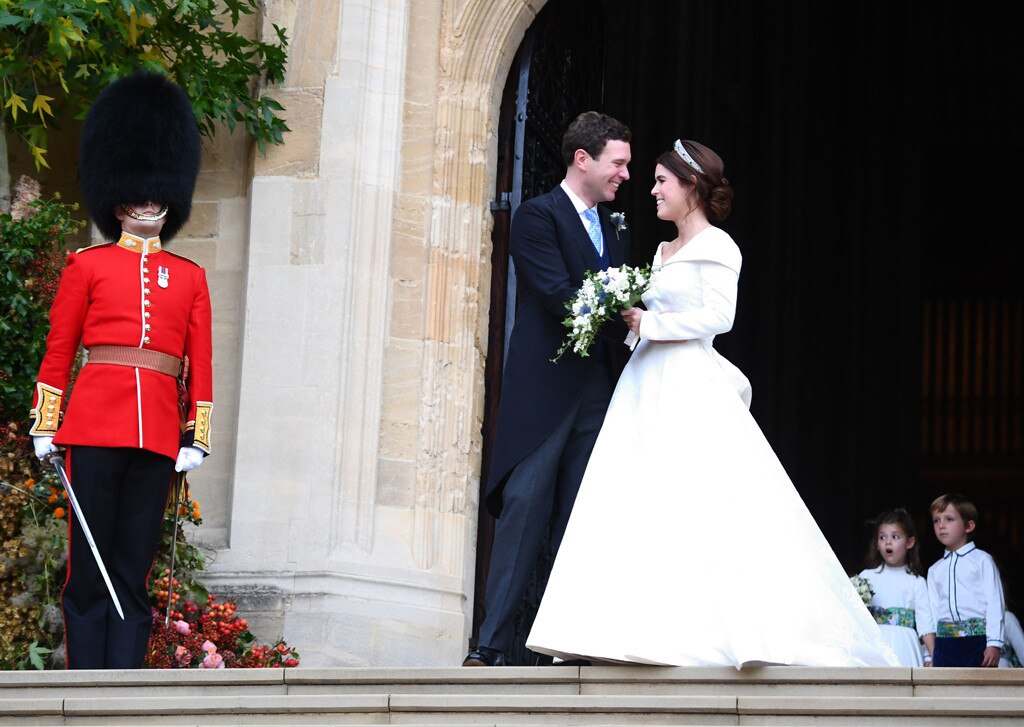 On the Church Steps from Princess Eugenie and Jack Brooksbank's Royal ...