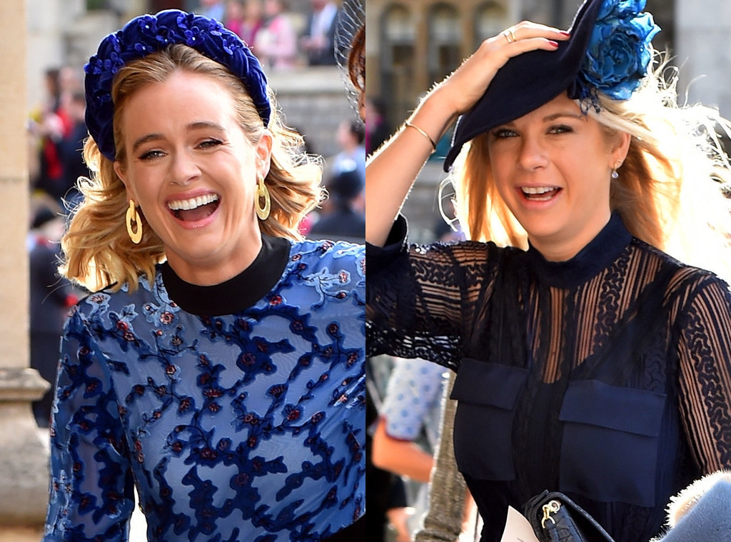 Cressida Bonas, Chelsy Davy, Priness Eugenie Royal Wedding