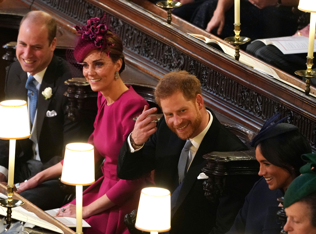 Prince Harry, Meghan Markle, Kate Middleton, Prince William, Princes Eugenie Royal Wedding