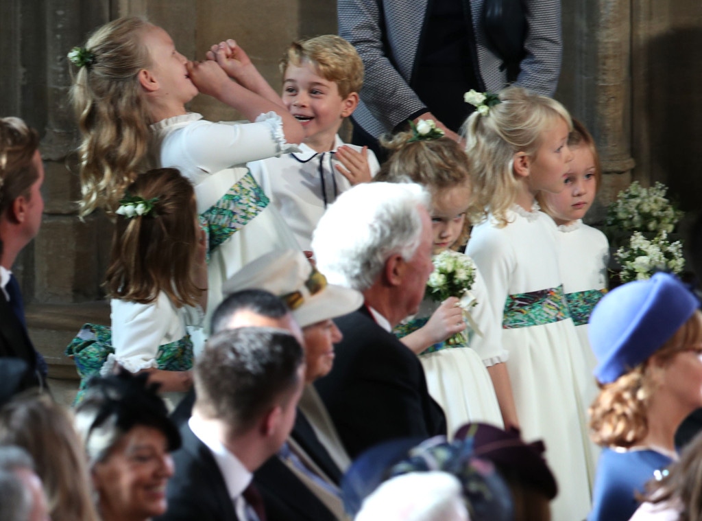 Princess Eugenie Royal Wedding, Prince George, Savannah