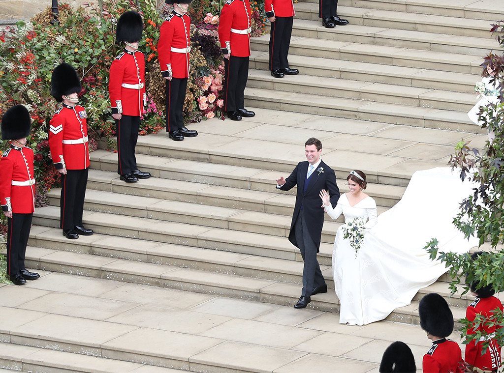 Guards, Flowers, Princess Eugenie, Jack Brooksbank, Princess Eugenie Royal Wedding	