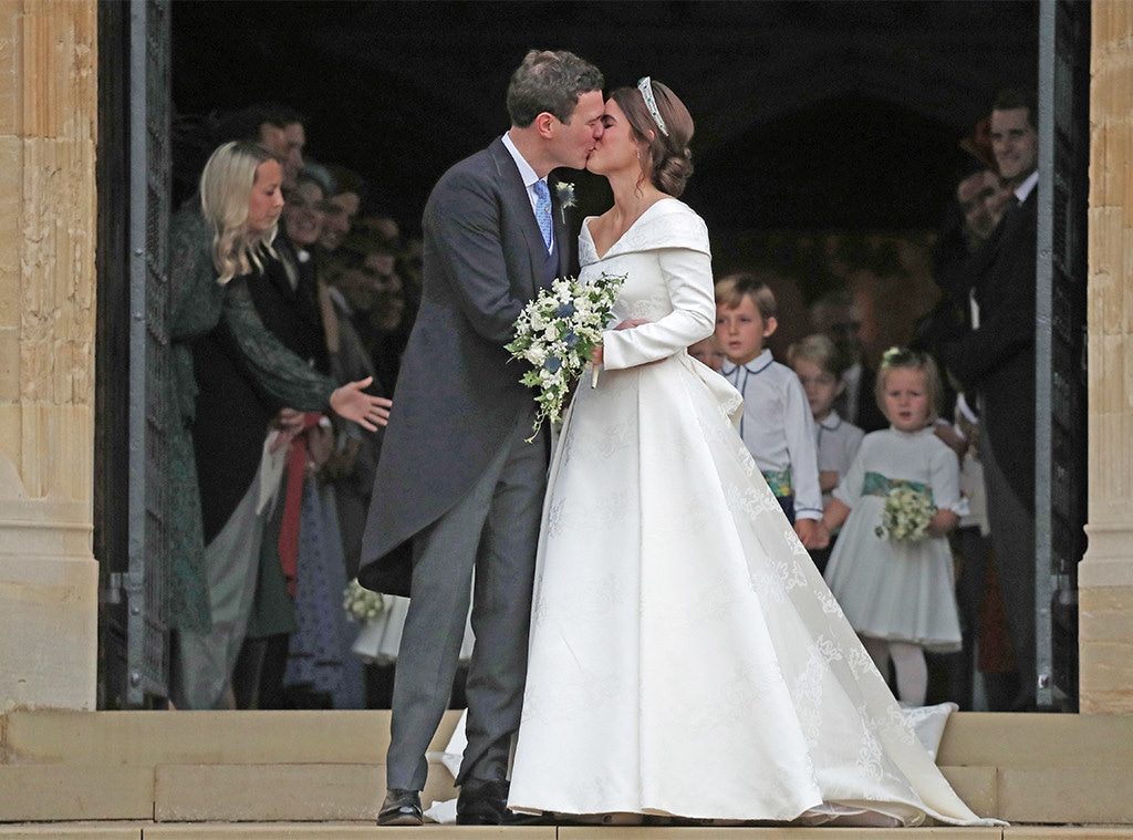 Kiss, Princess Eugenie, Jack Brooksbank, Princess Eugenie Royal Wedding	