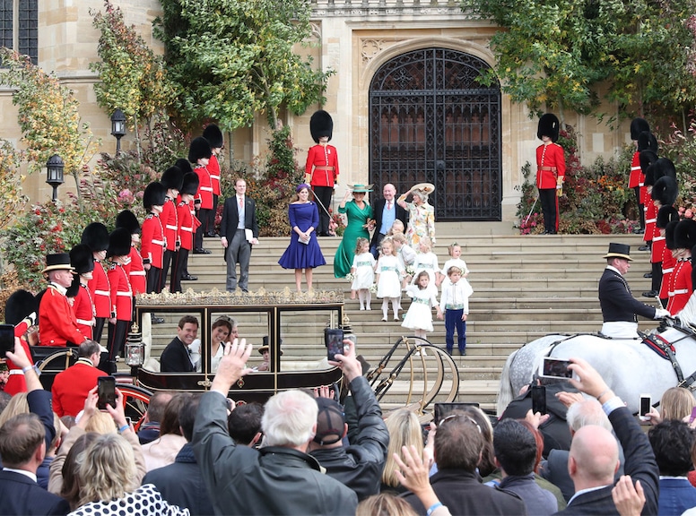 Princess Eugenie Royal Wedding, Carriage, Atmosphere