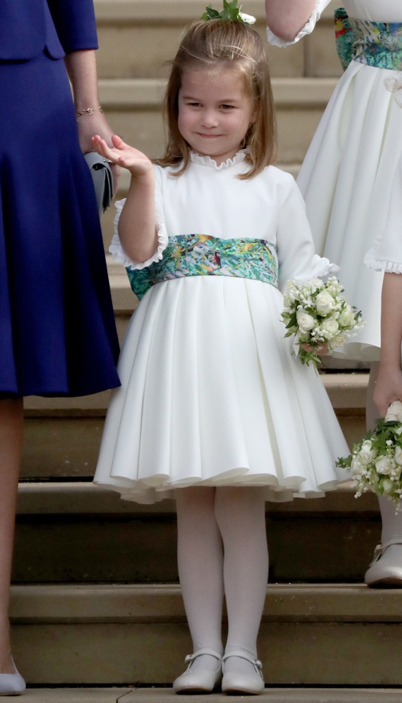 George And Charlotte At Harry S Wedding Pictures Popsugar