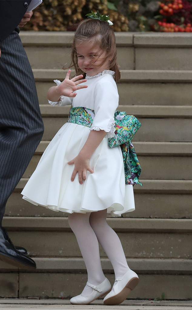 Princess Charlotte, Princess Eugenie Royal Wedding 