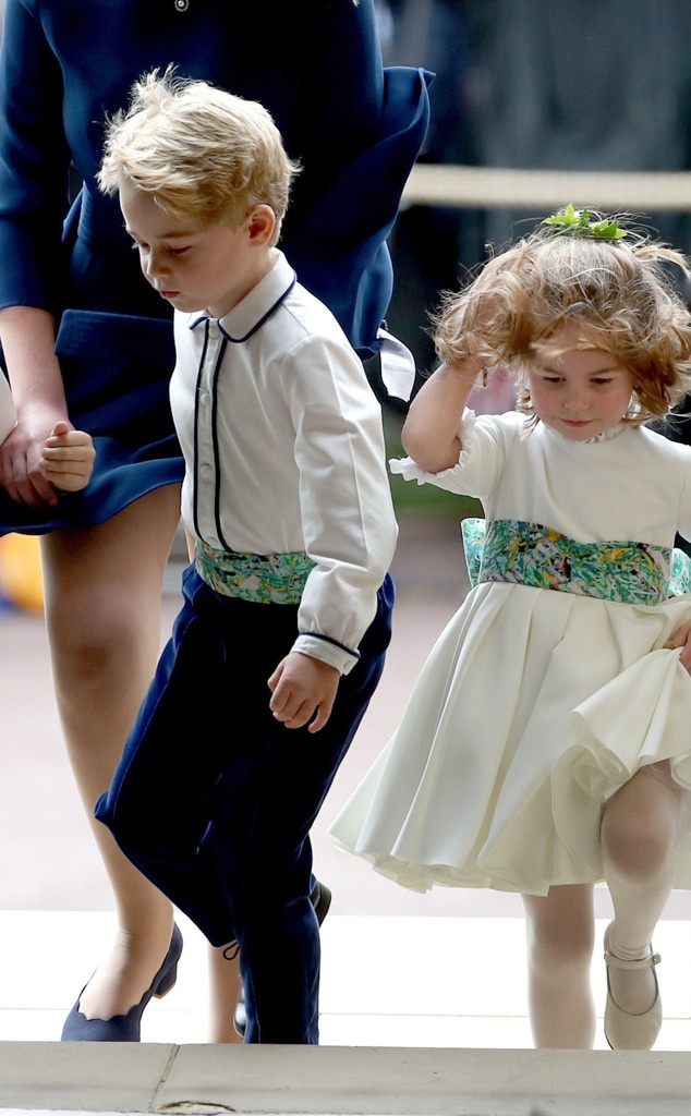 Prince George & Princess Charlotte's Cutest Royal Wedding Photos Prince George & Princess Charlotte's Cutest Royal Wedding Photos