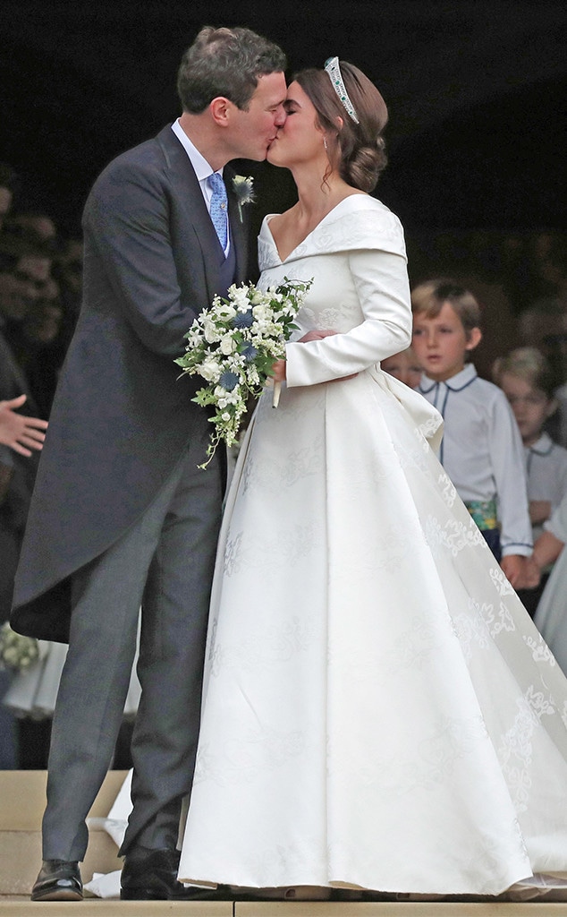 Kiss, Princess Eugenie, Jack Brooksbank, Princess Eugenie Royal Wedding	