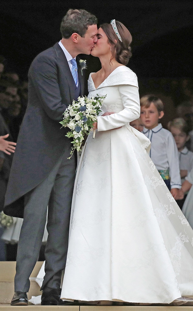 6 Celeb Wedding  Gowns  That Look a Lot Like Princess 