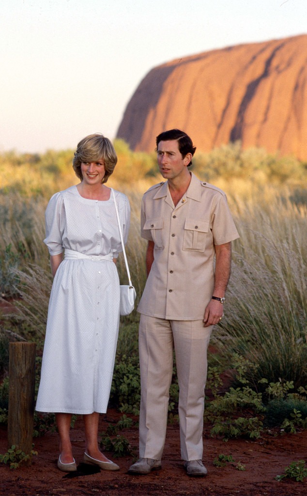 Princess Diana, Prince Charles, Ayers Rock, Australia