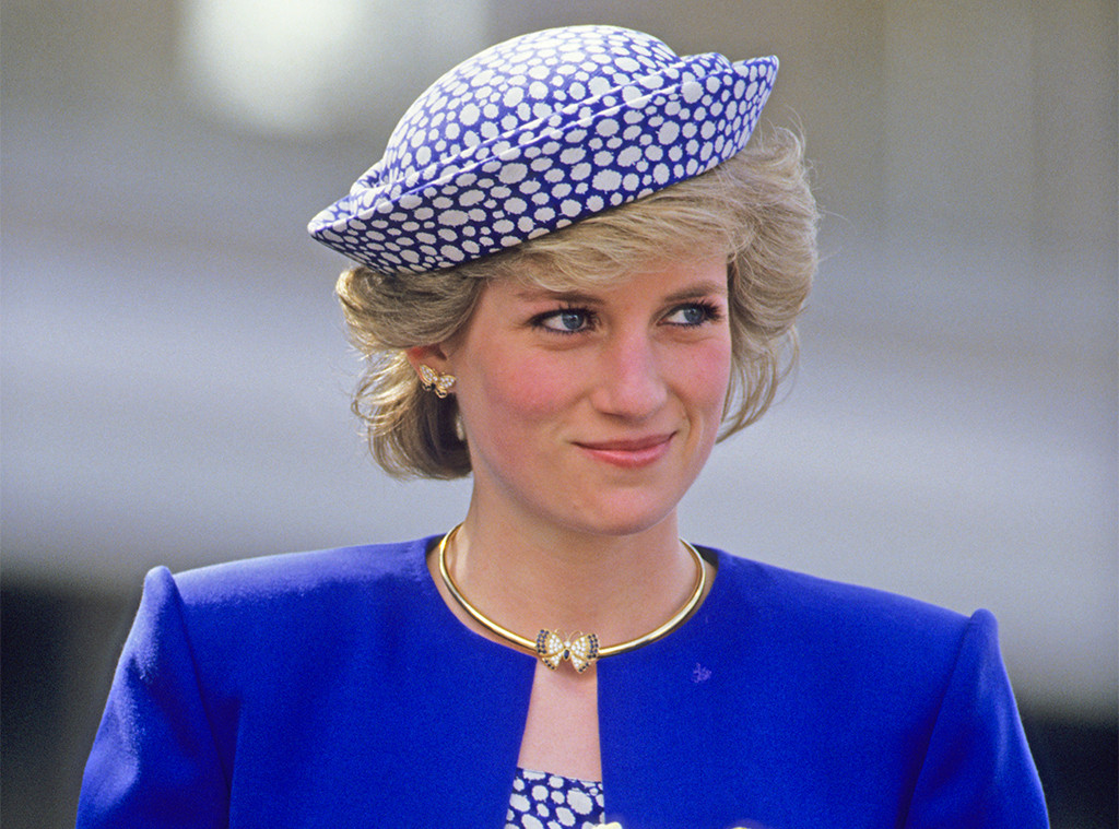Princess Diana, Butterfly Earrings