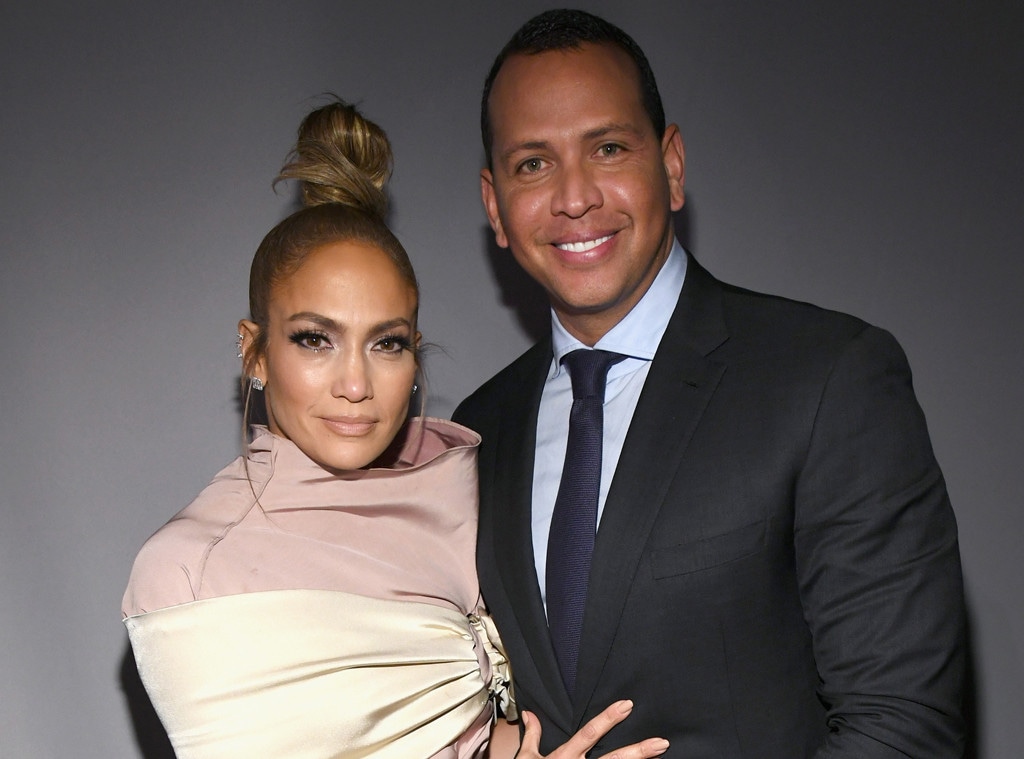 Jennifer Lopez, Alex Rodriguez, ELLEs 25th Annual Women In Hollywood