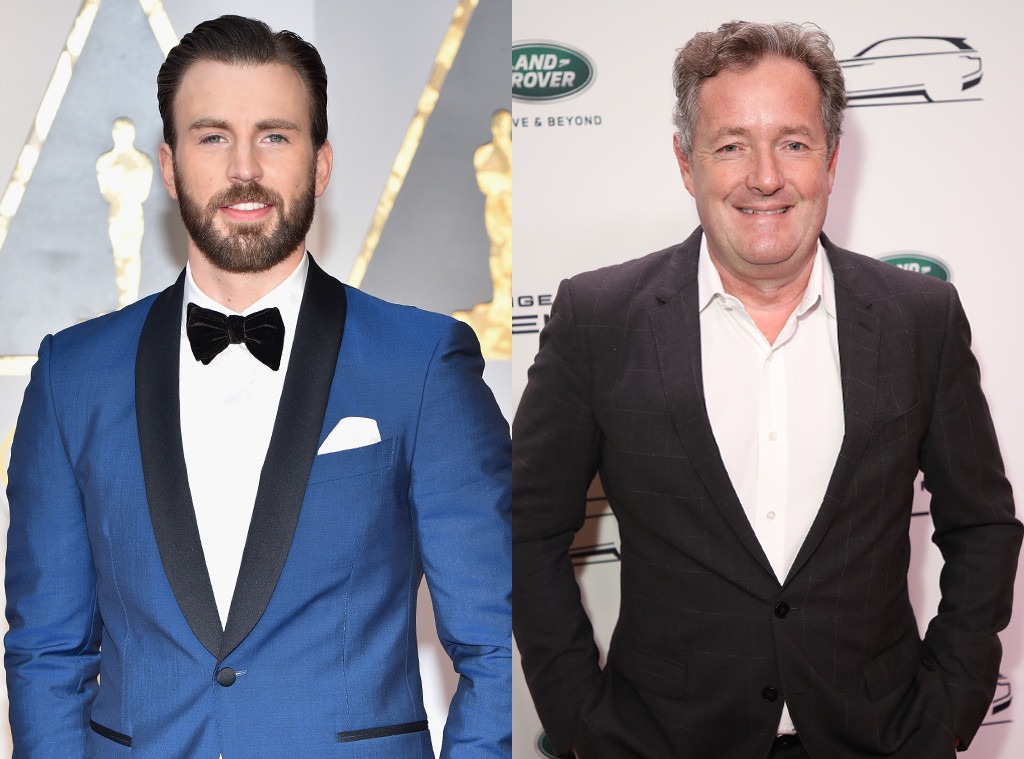 Chris Evans, Piers Morgan