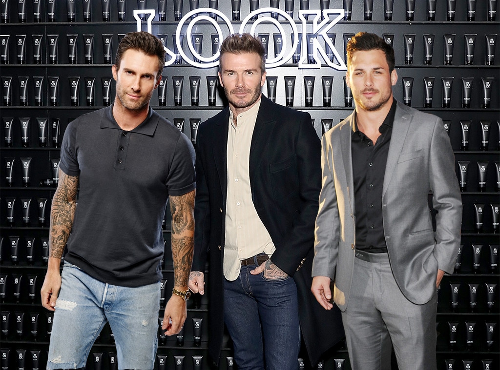 Adam Levine, David Beckham, Danny Amendola