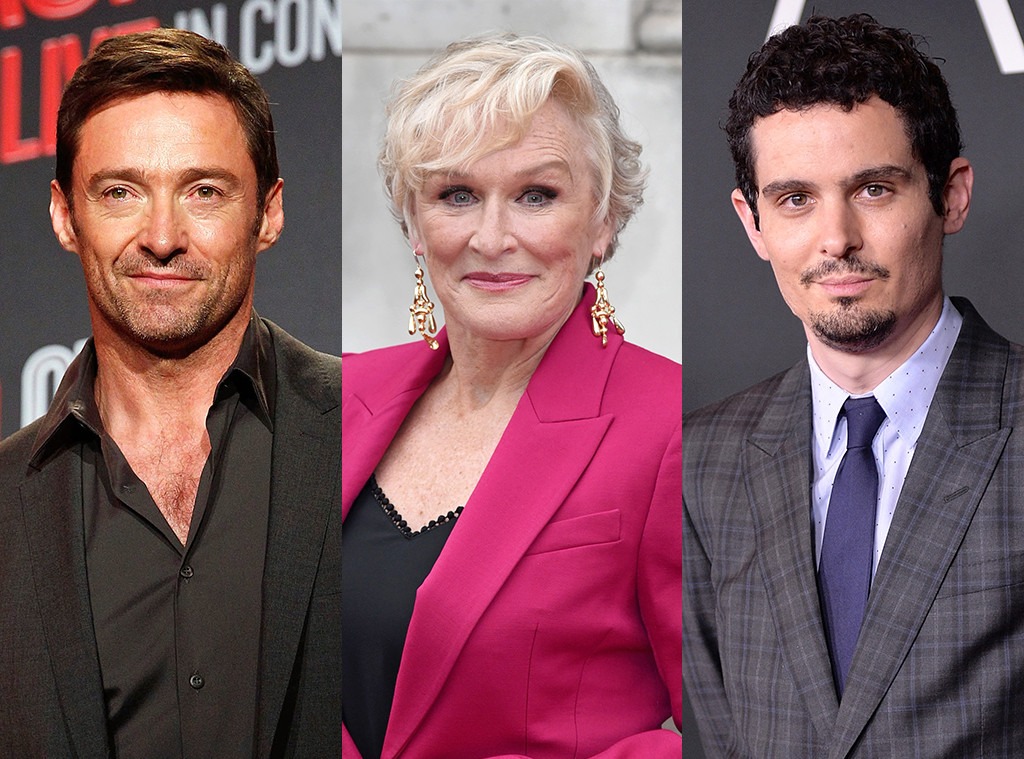 Hugh Jackman, Glenn Close, Damien Chazelle