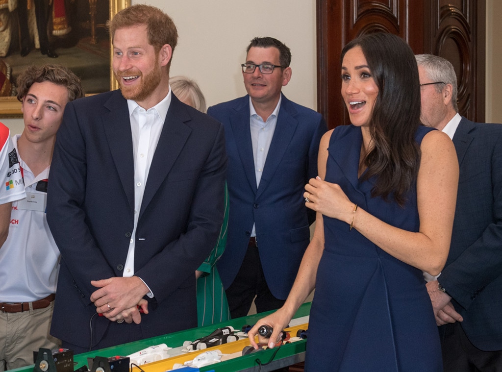 Prince Harry, Meghan Markle, Startled 