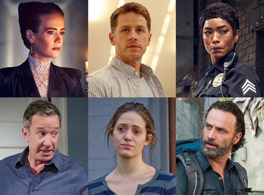 TV Split, Sarah Paulson, Josh Dallas, Angela Bassett, Tim Allen, Emmy Rossum, Andrew Lincoln