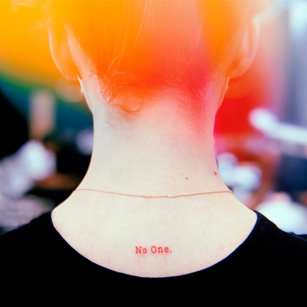 Jasmin-rani 🎀 on Instagram: “Trust no one ☝️ #ink #tattoo #tattooart  #tattooinspiration #… | Stitch tattoo, Tatoo fonts, Tattoos for guys
