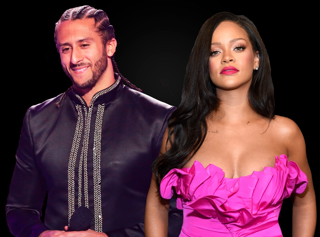 Colin Kaepernick, Rihanna, Graphic, Split