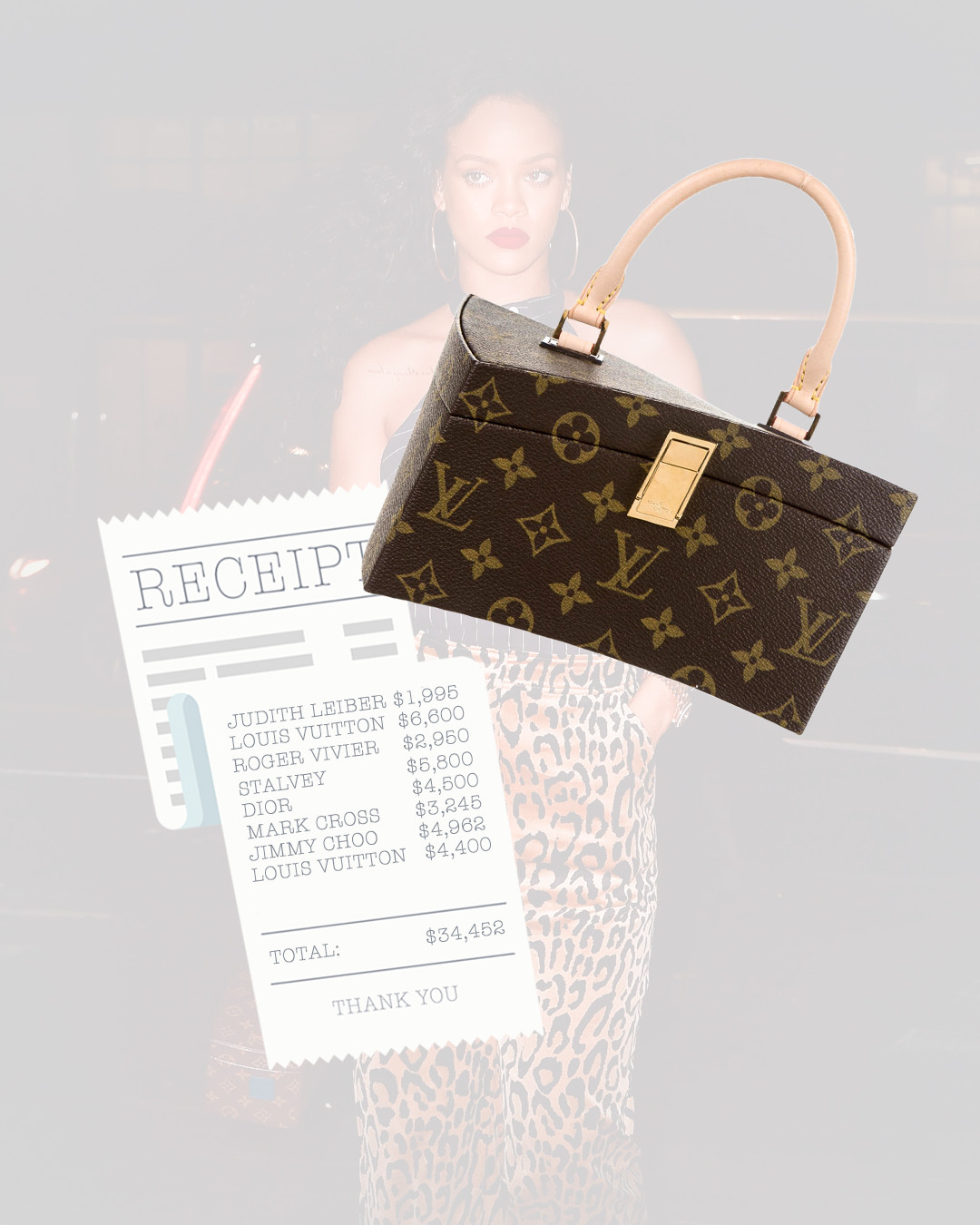 Rihanna Strikes Again With Another Novelty Louis Vuitton Bag