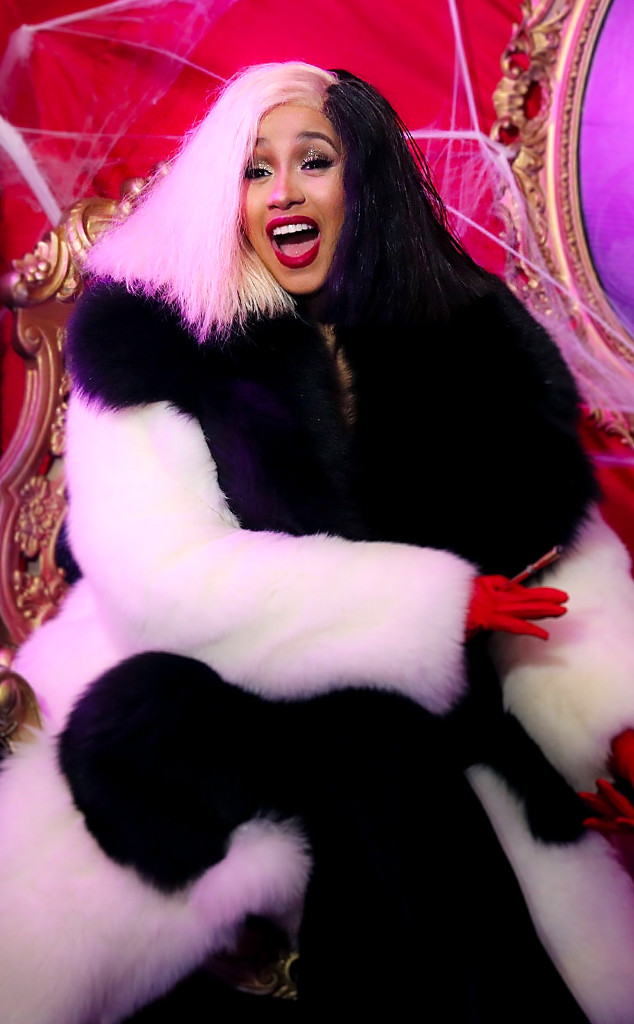 Cardi B As Cruella De Vil From Stars Sexiest Halloween Costumes E News