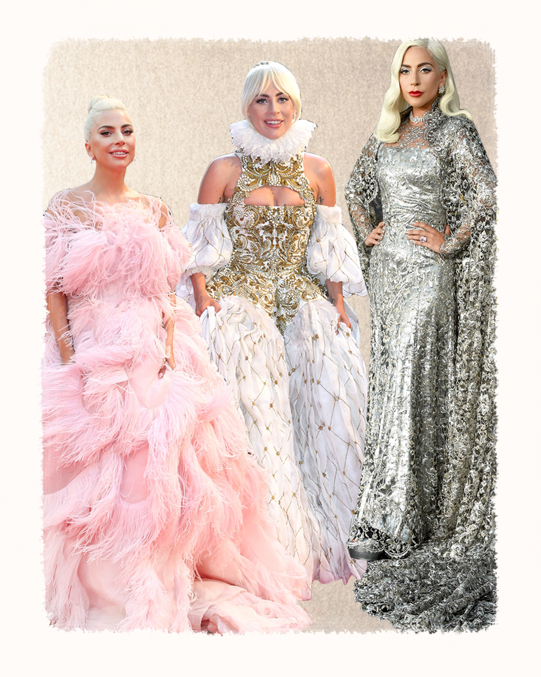 Lady Gaga S Crazy Epic Looks From The A Star Is Born Press Tour E Online Ap