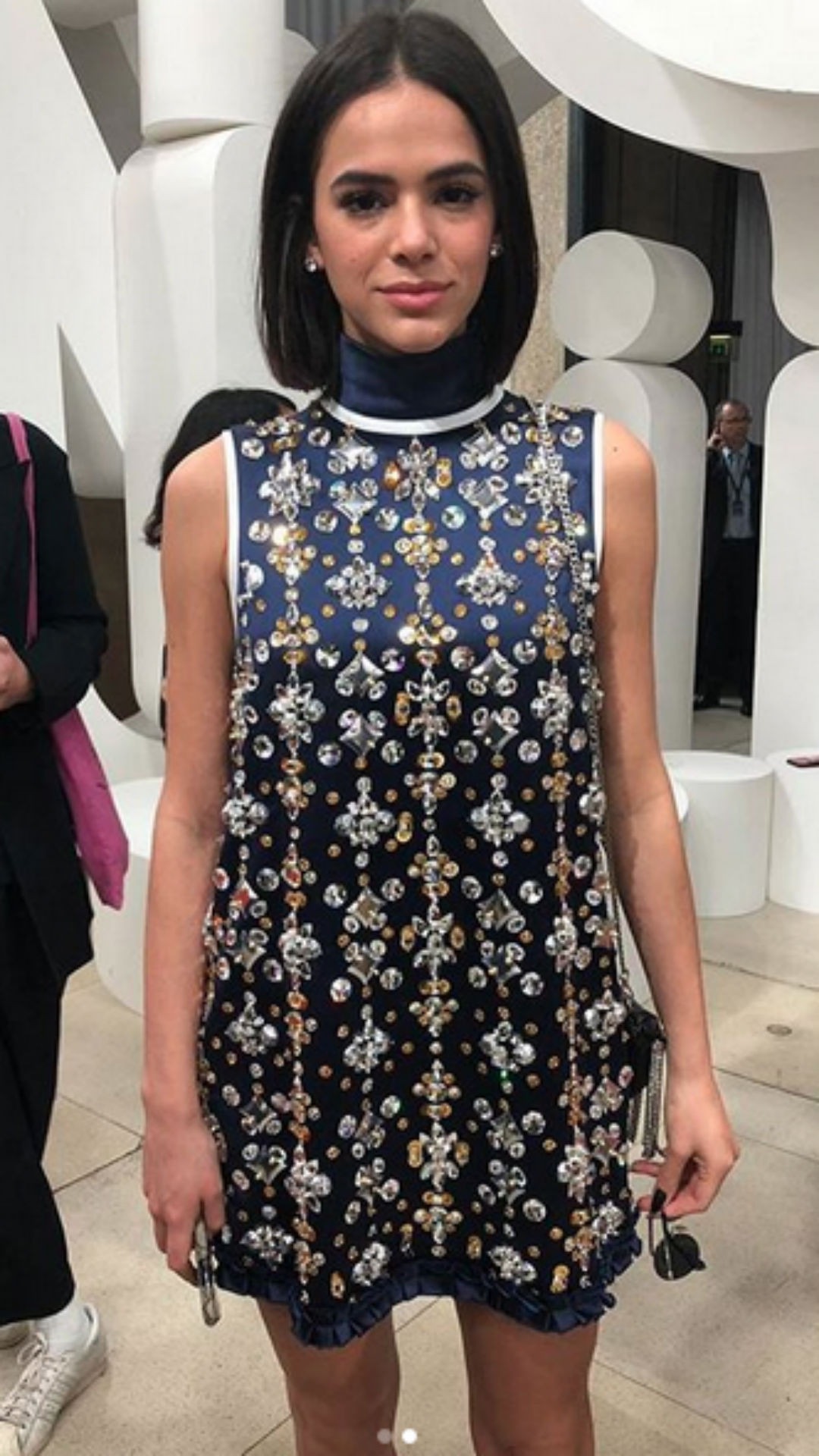 Bruna Marquezine, desfile Miu Miu