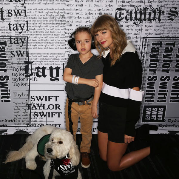 Taylor Swift Meets 8 Year Old Boy With Autism Who She Helped Get A