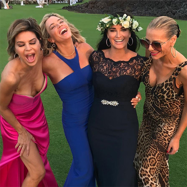 Photos from RHOBH Stars at Camille Grammer's Wedding