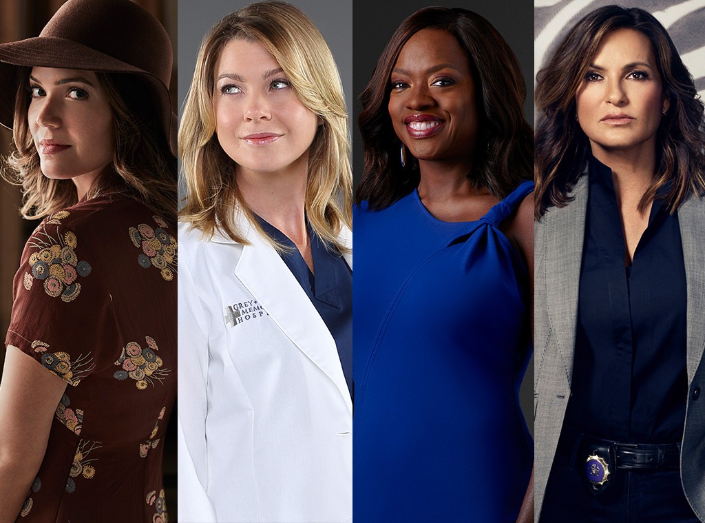 Mandy Moore, Ellen Pompeo, Viola Davis, Mariska Hargitay