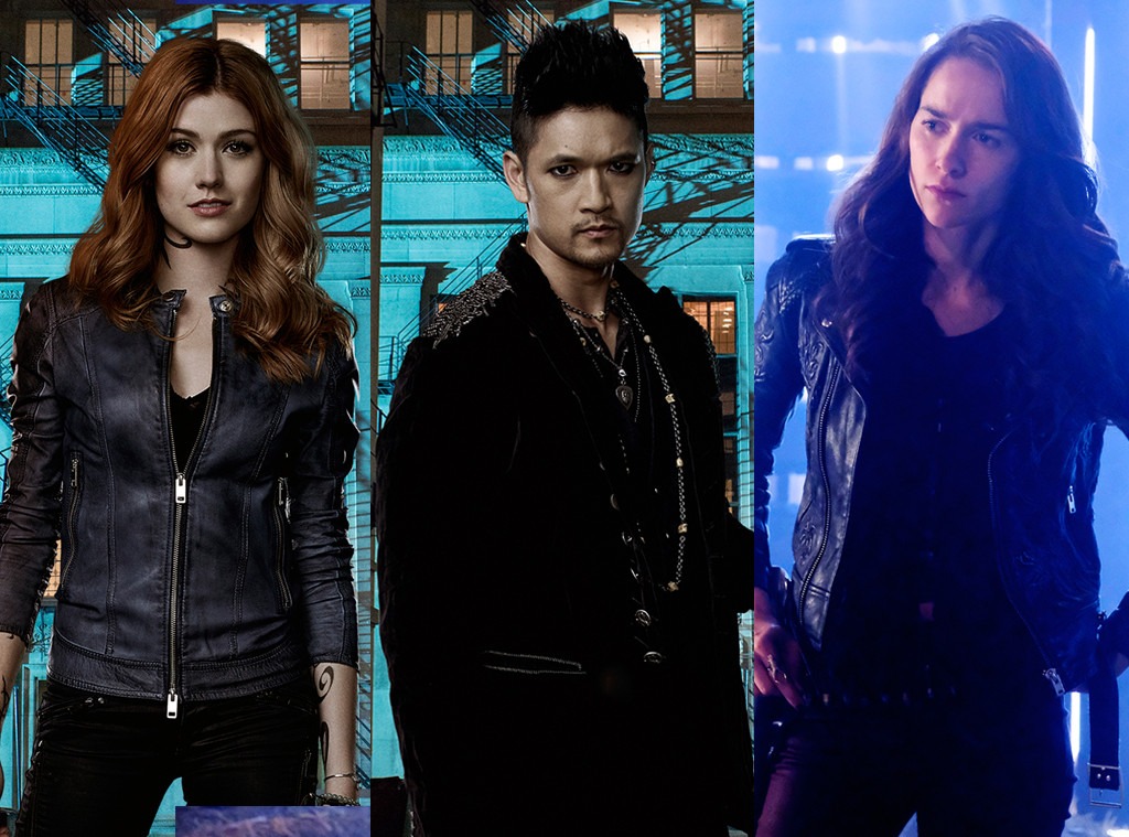 Katherine McNamara - Shadowhunters, Harry Shum Jr. - Shadowhunters, Melanie Scrofano ? Wynonna Earp