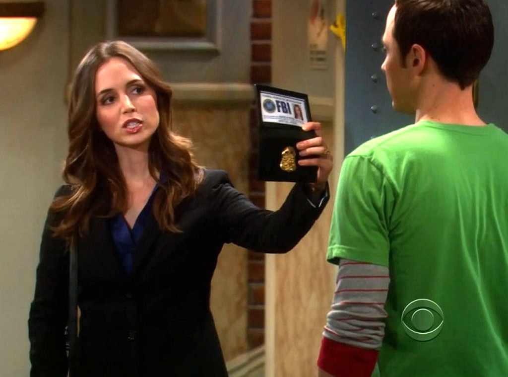 Who Played The Fbi Agent On Big Bang Theory Eliza Dushku as FBI Agent Angela Page from The Big Bang Theory's