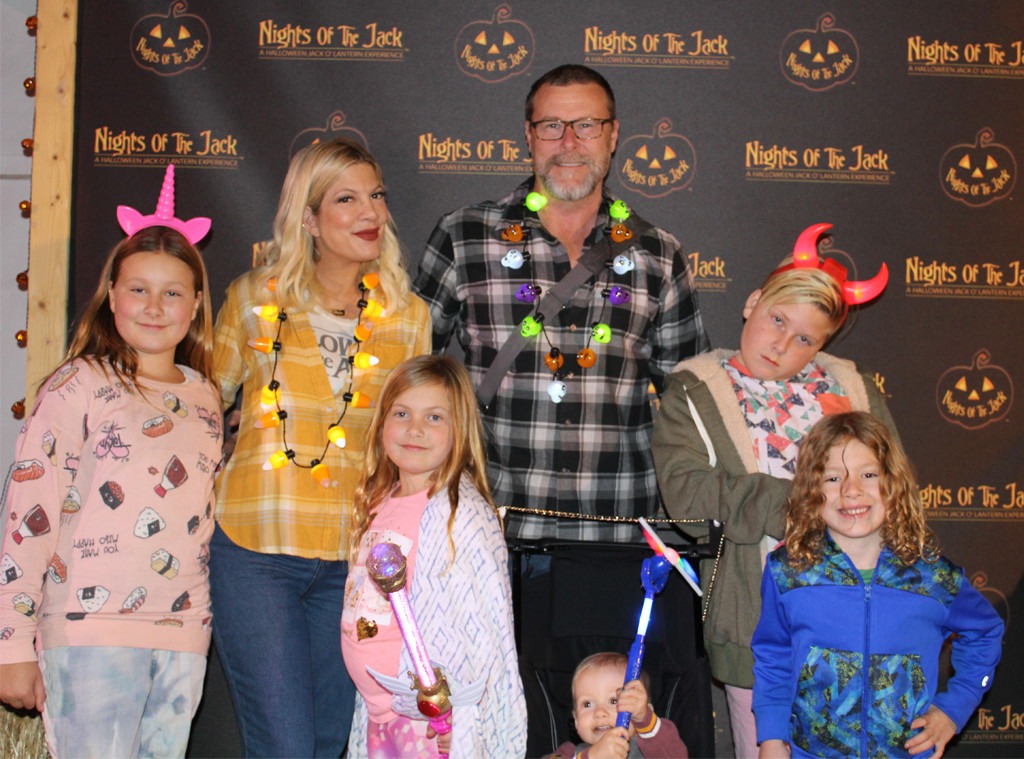 Tori Spelling, Dean McDermott, Halloween 2018